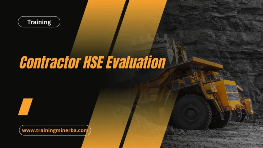 TRAINING CONTRACTOR HSE EVALUATION JOGJA