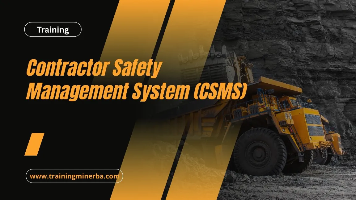 TRAINING CONTRACTOR SAFETY MANAGEMENT SYSTEM JOGJA