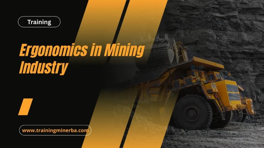 TRAINING ERGONOMICS IN MINING INDUSTRY JOGJA