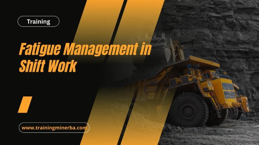 TRAINING FATIGUE MANAGEMENT IN SHIFT WORK JOGJA