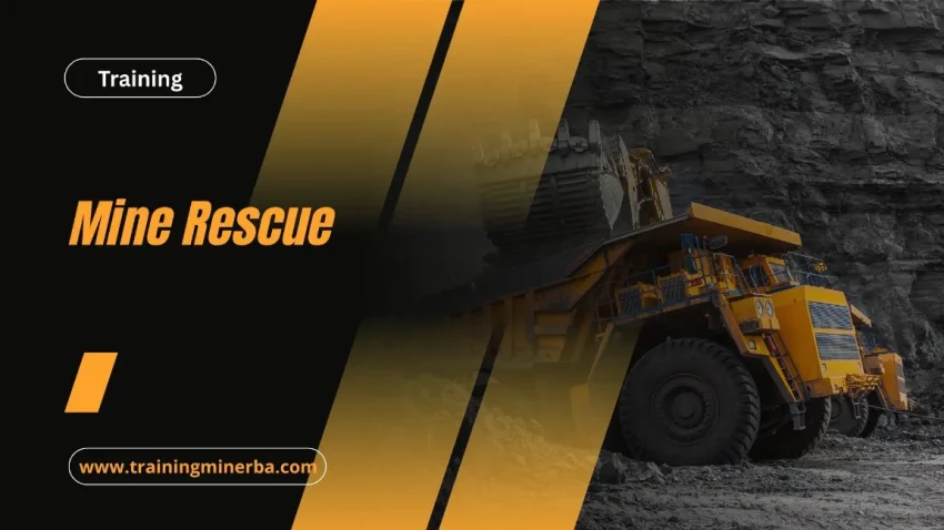 TRAINING MINE RESCUE JOGJA